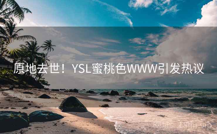 原地去世！YSL蜜桃色WWW引发热议